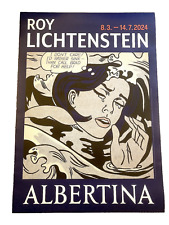 Roy Lichtenstein We Rose Up Slowly Albertina Museum poster 2024