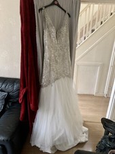 wed2b wedding dress 12-16, Matching Cathedral Style Veil, 2 Underskirts & Gems