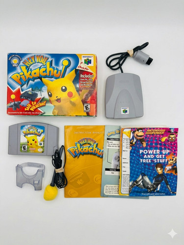 Hey you pikachu - n64, complete