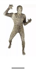 Leopard Print Lycra Spandex Bodysuit Zentai Catsuit Cosplay
