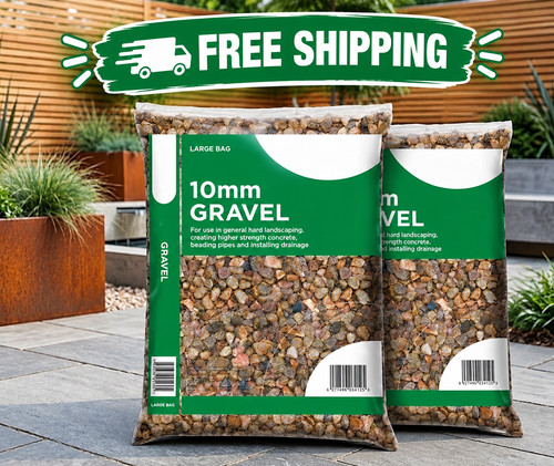 10mm pea shingle gravel - pea, 50kg