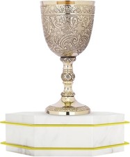 Medieval Gold Embossed Brass