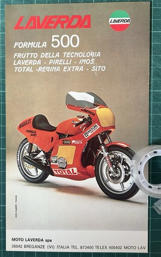 Rare motorcycle advertising