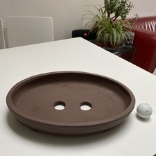 Unglazed Bonsai Pot 36cm Wide