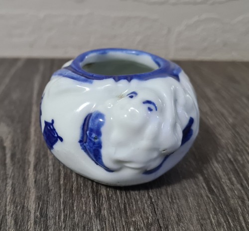 Vintage chinese blue white ink - vintage,