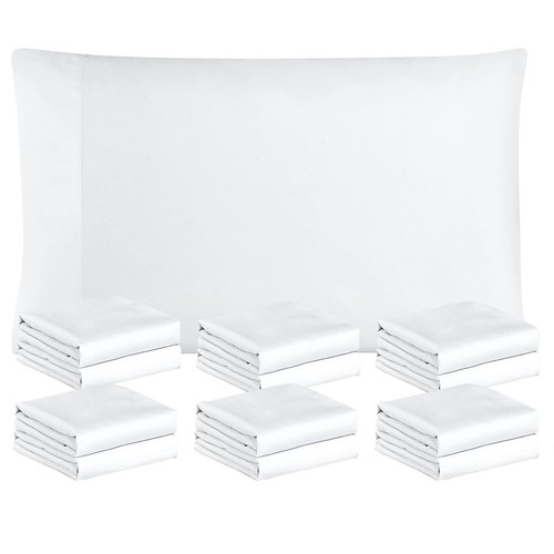White pillowcases queen size - white,