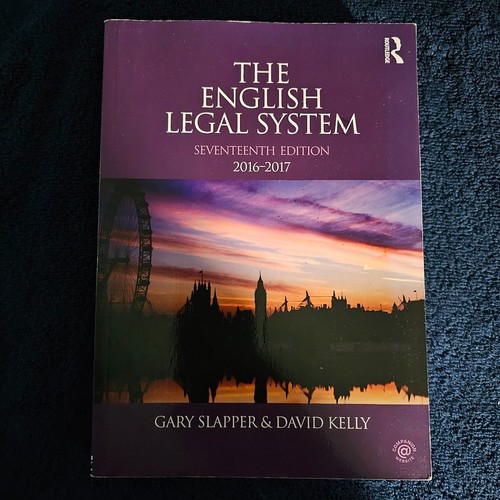 The english legal - the, system