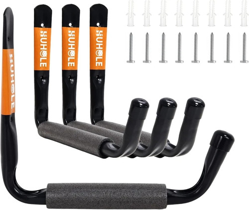 Ladder hooks for - garage, wall