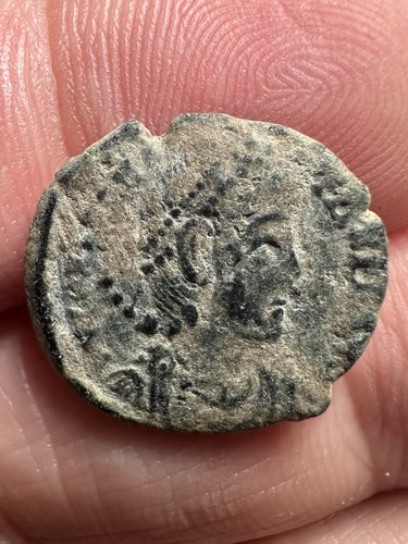 Ancient roman coin detailed - coin,