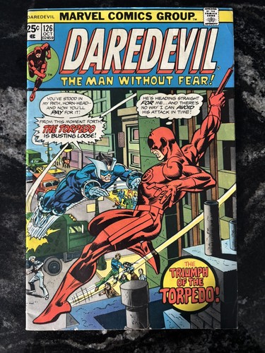 Marvel daredevil 126 1st app - marvel,