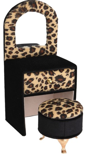 Jewelry box leopard - box, print