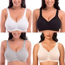 New Ladies Plus Size Cotton