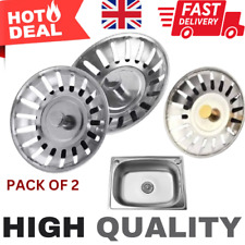 Kitchen Sink Strainer Replacement Waste Plug Drainer Basin Drain Filter Steel