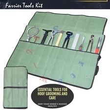 Horse Farrier Tool Kit - Horse Grooming - Hoof Shoe Nail Puller Nipper Case etc