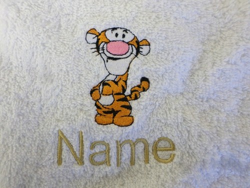 Personalised baby hooded bath - personalised,