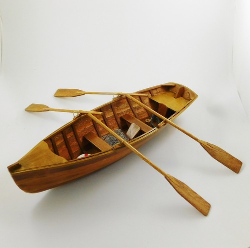 Two man rowing skiff - two,