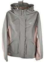 Hollister All Weather SOftshell Jacket Womans Zip Up Anorak Hood Size M