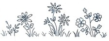 Vintage embroidery transfer - vintage,