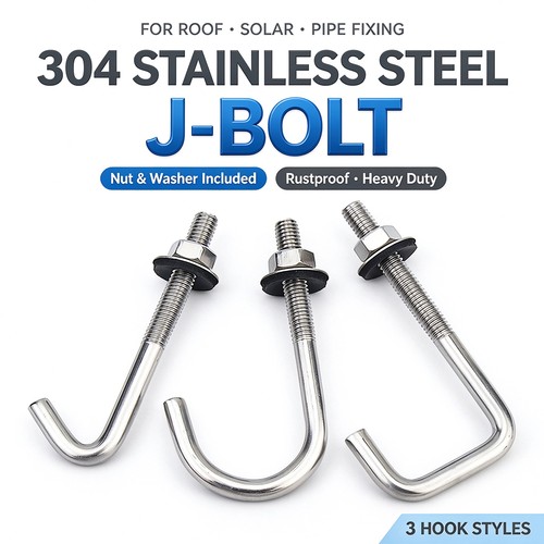 Hook bolts nut a2 - j,