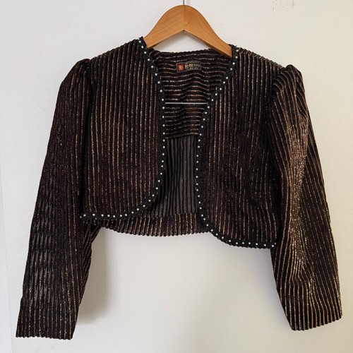 Fancy black shrug - fancy, glitter