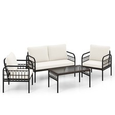 4 Piece Garden Furniture Set
