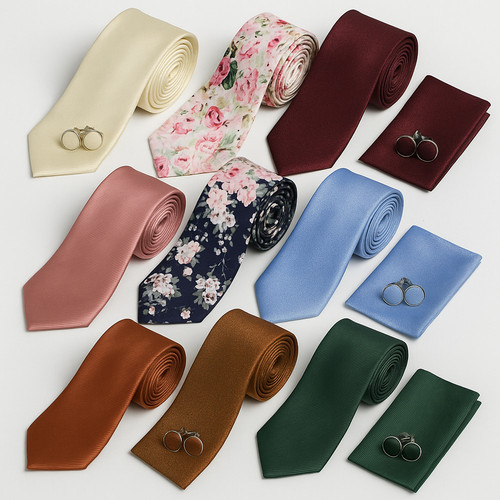 Premium men tie set - set, with