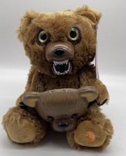 Animated Scary Teddy Bear Peekaboo Mask Haunted Animatronic Halloween New