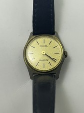 Vintage Gold Ladies Oriosa Wristwatch- Untested non working 