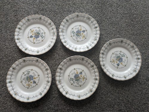 Mayfair argyle floral - argyle, bone