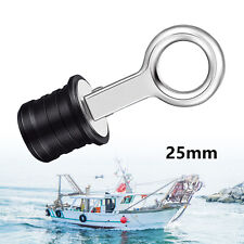 Expanding Snap Handle Boat Drain Plug Bung 304 Stainless Steel For 1" 25MM Hole