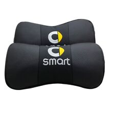 2Pc Real Leather Car Seat Neck