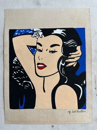 Roy lichtenstein drawing and - lichtenstein,