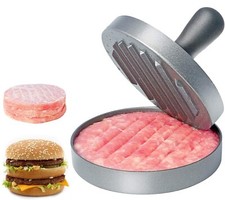 Burger Press Non-stick Round Burger Smasher Hamburger Patty Smash Heavy-Duty UK