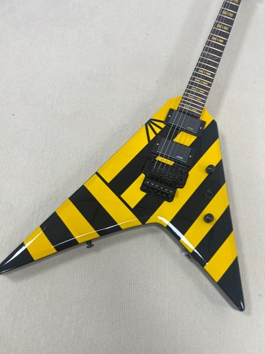 Yellow black hazard - &,