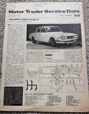 Triumph 2500 PI MK II  1972