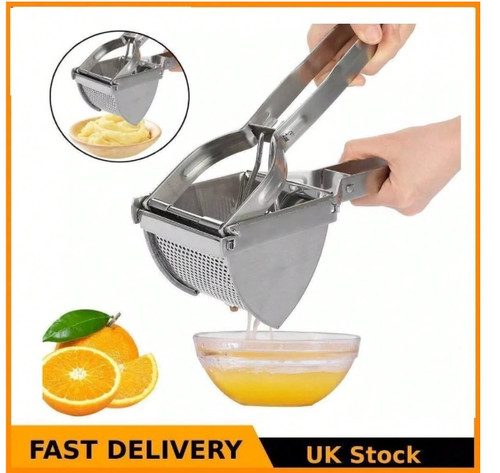Heavy duty steel potato ricer - heavy,