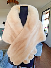 Mink Stole Cape Shawl Scaff