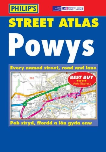 Philips street atlas powys - atlas,