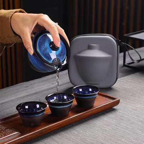 Ceramic teapot set chinese - teapot,