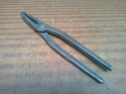 Blacksmith tongs long - blacksmith,
