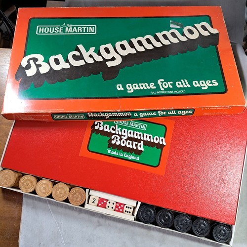 Backgammon board game by - backgammon,