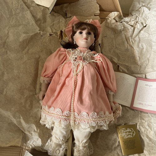 Franklin heirloom doll - doll,