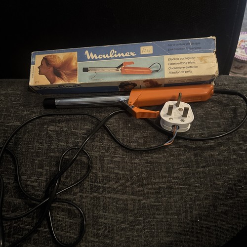 Vintage curling tongs moulinex - tongs,