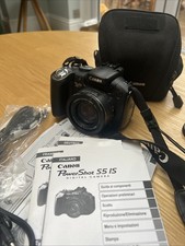 Canon PowerShot S5 IS 8.0MP Digital Camera - Black