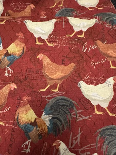 Mtr maroon hen chicken print - 1,