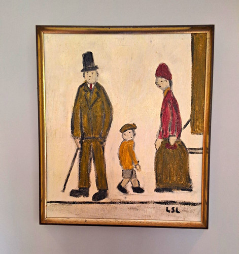 Lowry figurative painting - figurative,