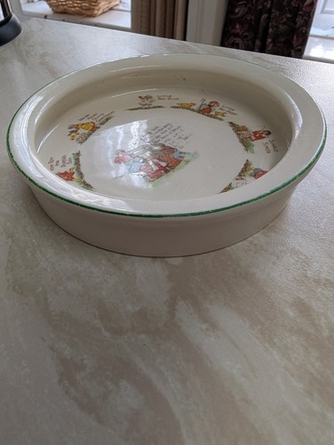 Vintage nursery rhyme pottery - rhyme,