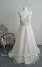 Victoria Kay ivory ball gown
