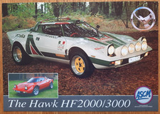 HAWK HF2000 / 3000 car sales brochure from the UK. LANCIA STRATOS kit car