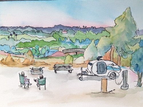 Camp kat teardrop san - camp,